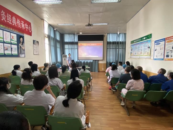 安全培训 ∣ 安全工作重于泰山——我院开展消防安全知识培训会(图1)