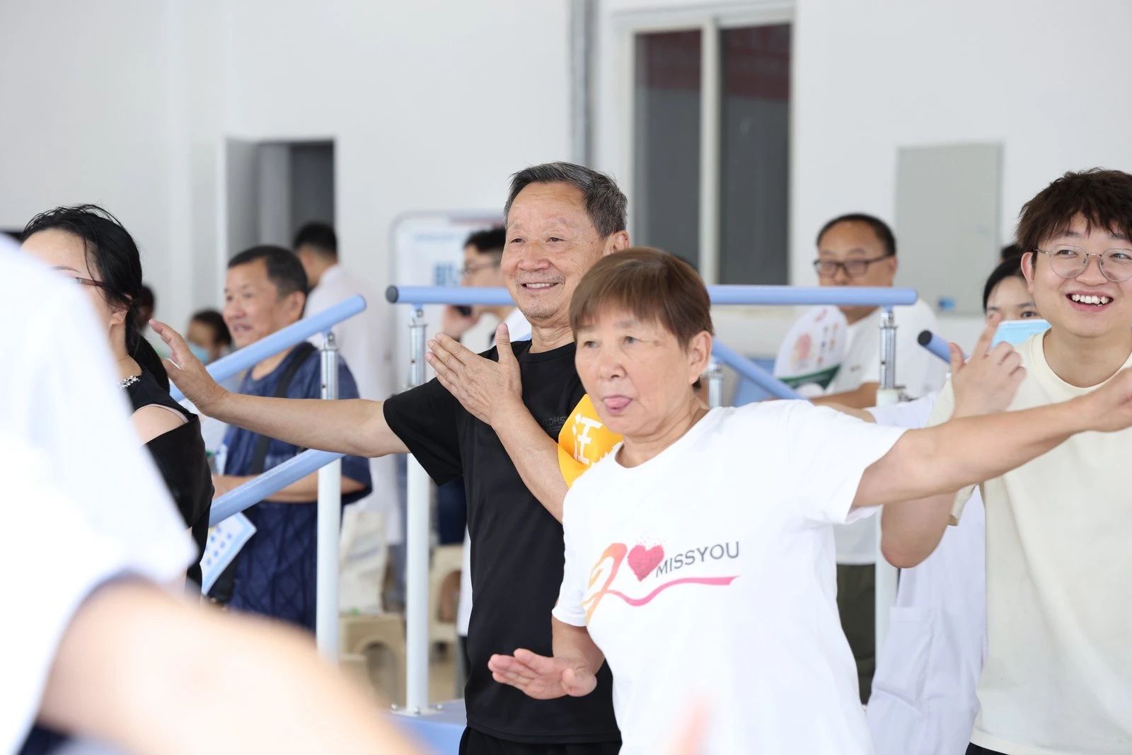 我院成功举办“体卫融合”健康活动 世卫组织及国家级专家团队现场调研并点赞(图14)