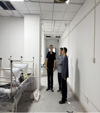 筑牢安全防线，护航双节安康     --院领导带队开展节前安全专项检查(图3)