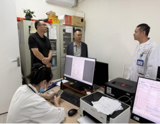 筑牢安全防线，护航双节安康     --院领导带队开展节前安全专项检查(图5)